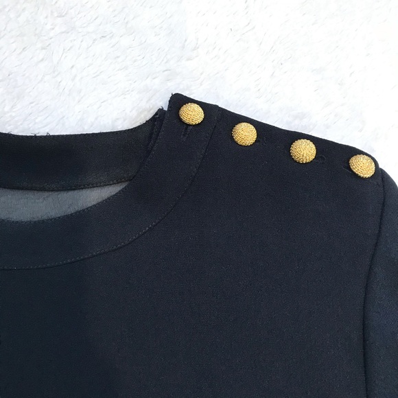 Rouie Vintage Long Sleeve Shift Dress Women Size 8 - Picture 5 of 14